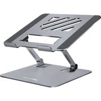 Подставка для ноутбука до 17" OfficePro LS797G, Gray, алюминий, регулировка наклона