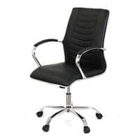 Офісне крісло Аклас ST35 TILT Чорний (PU Black) (00158139)