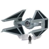 Игровая коллекционная фигурка Star Wars Small Vehicle Транспорт и фигурка TIE Interceptor 7.5см