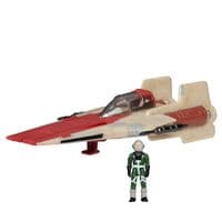Игровая коллекционная фигурка Star Wars Small Vehicle Транспорт и фигурка A-Wing 7.5см
