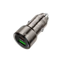 Автомобильное зарядное устройство HOCO Z52 Spacious PD38W (1C1A) car charger Transparent Black