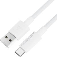 Кабель ACEFAST C18-04 USB-A to USB-C braid charging data cable White