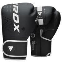 Боксерські рукавички RDX F6 Kara Matte White 14 унцій (BGR-F6MW-14OZ)