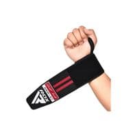 Бинт для спорту RDX Gym Wrist Wrap R11 Black/Red (WAH-WR11BR)