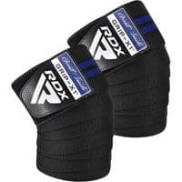 Бинт для спорту RDX Gym Knee Wrap R11 Black/Blue (WAH-KR11BU)
