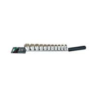 Набор головок Toptul дюймовый 12-гранный 1/2" 11 шт., на планке (GBAQ1102)