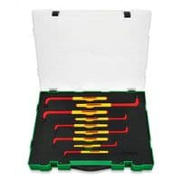Ключ Toptul TORX диэлектрический VDE 9шт. T10-T50 (GZC0911)