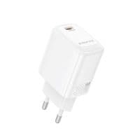 Зарядний пристрій BOROFONE BN28 Fuente single port PD30W charger (EU) White