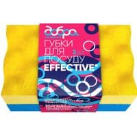 Губки кухонные Добрая Хозяйка Effective 2 шт. (4820086523066)