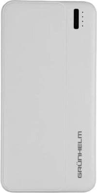 Powerbank GRUNHELM 10000mAh GP-10W (2USB 5В 2.1А 10W) білий