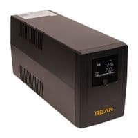 Пристрій безперебійного живлення GEAR GU-1200PLCD